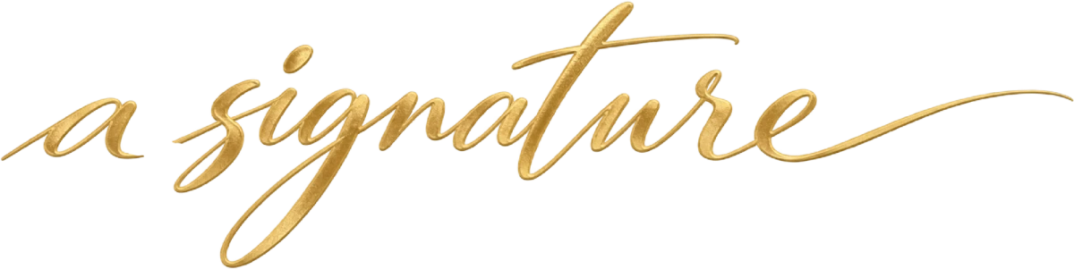 a signature