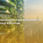 Sürdürülebilir yapı çözümleri ile çevreyi koruma projesi