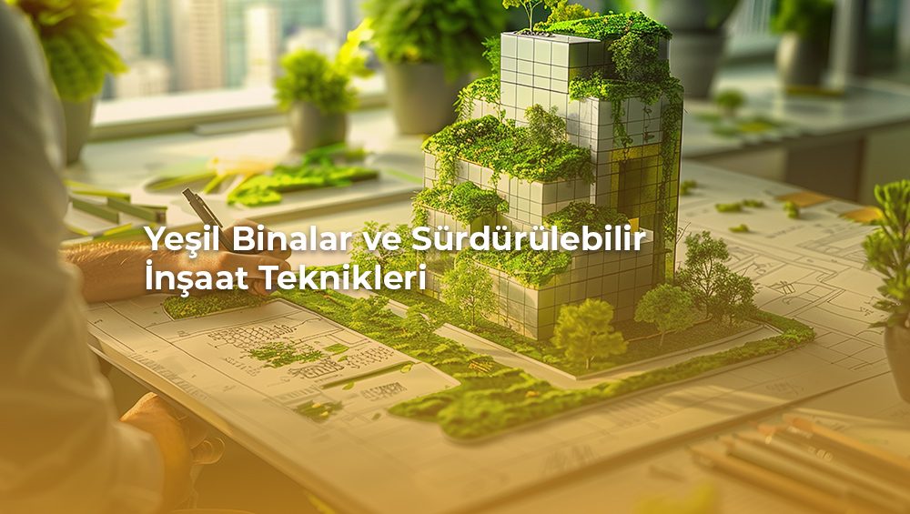 Yeşil binalar sürdürülebilir inşaat teknikleri projesi