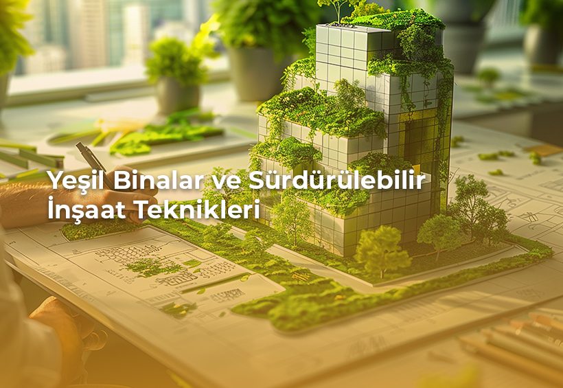 Yeşil binalar sürdürülebilir inşaat teknikleri projesi